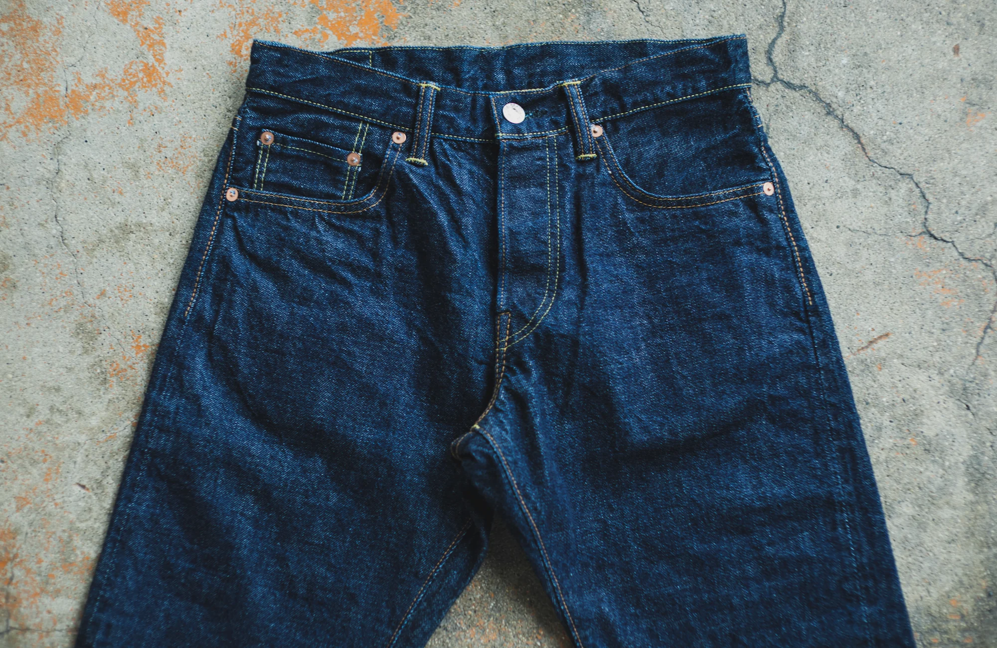 50's Slim Jeans T 13.5oz / One-Wash - Image 6