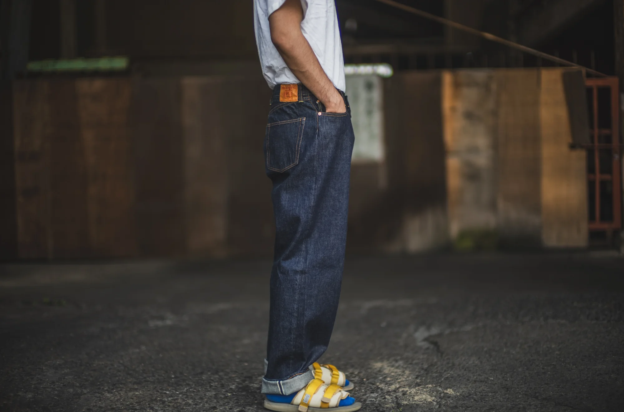 Baggy 50's Jeans 13.5oz / One-Wash - Image 11
