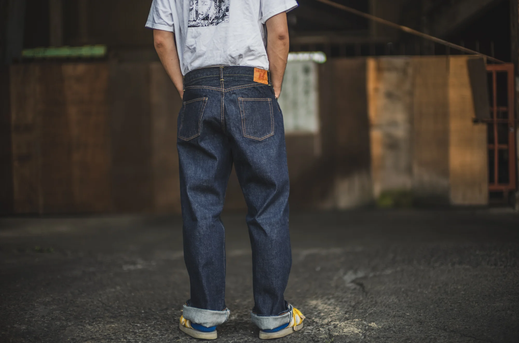 Baggy 50's Jeans 13.5oz / One-Wash - Image 12