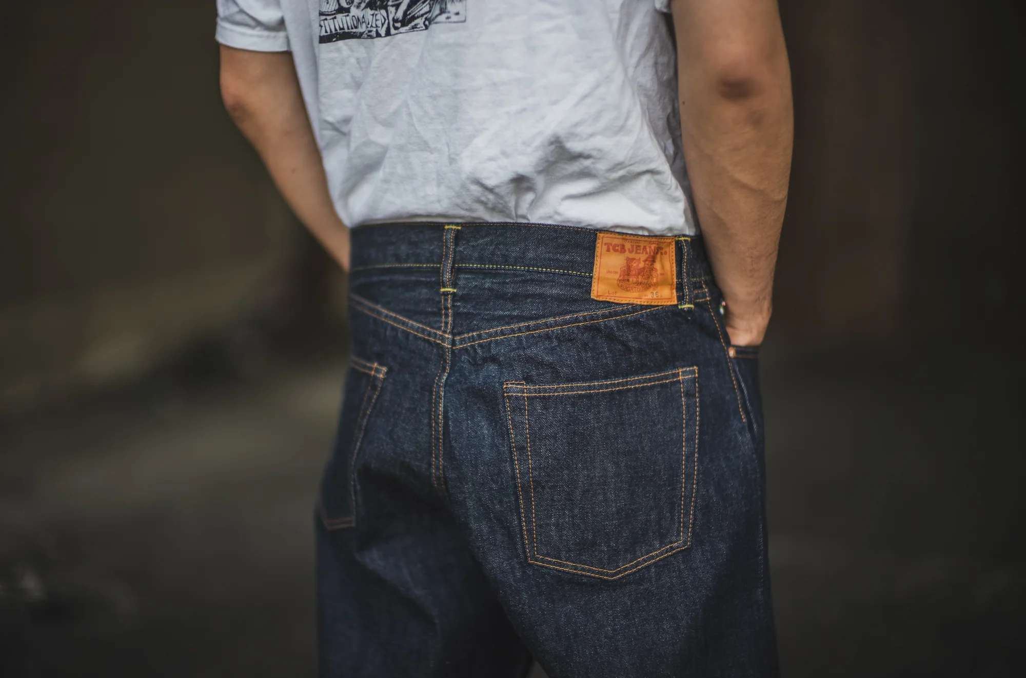 Baggy 50's Jeans 13.5oz / One-Wash - Image 13
