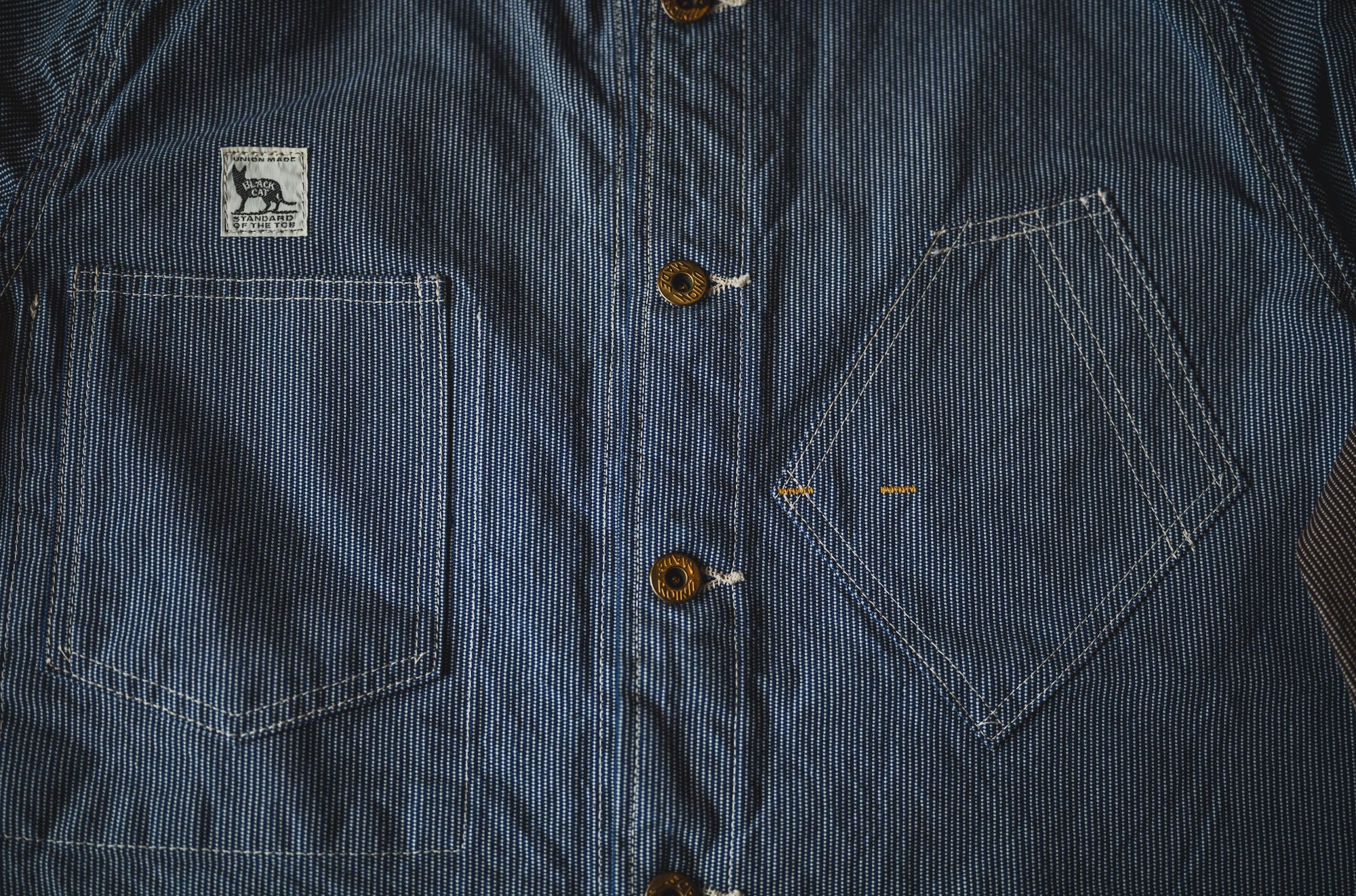 Black Cat Jacket Pin Check - Image 5