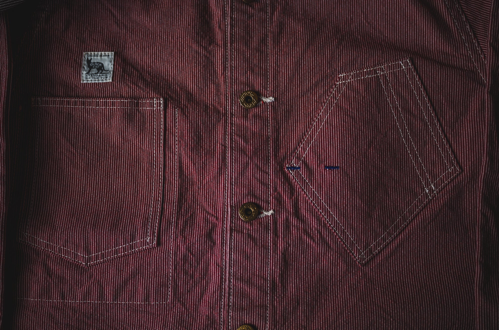 Black Cat Jacket Pin Check - Image 6