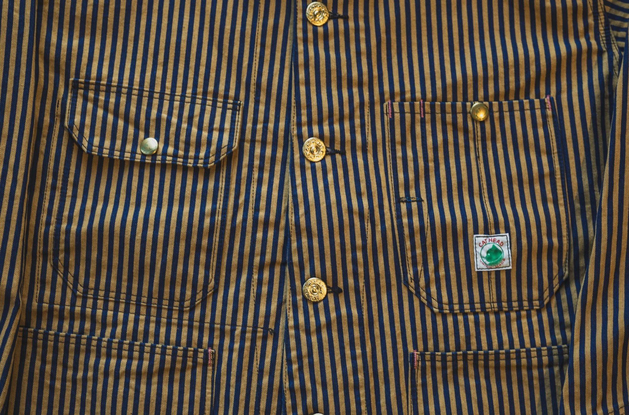 Cat Head Jacket Tabby Cat Stripe - Image 3