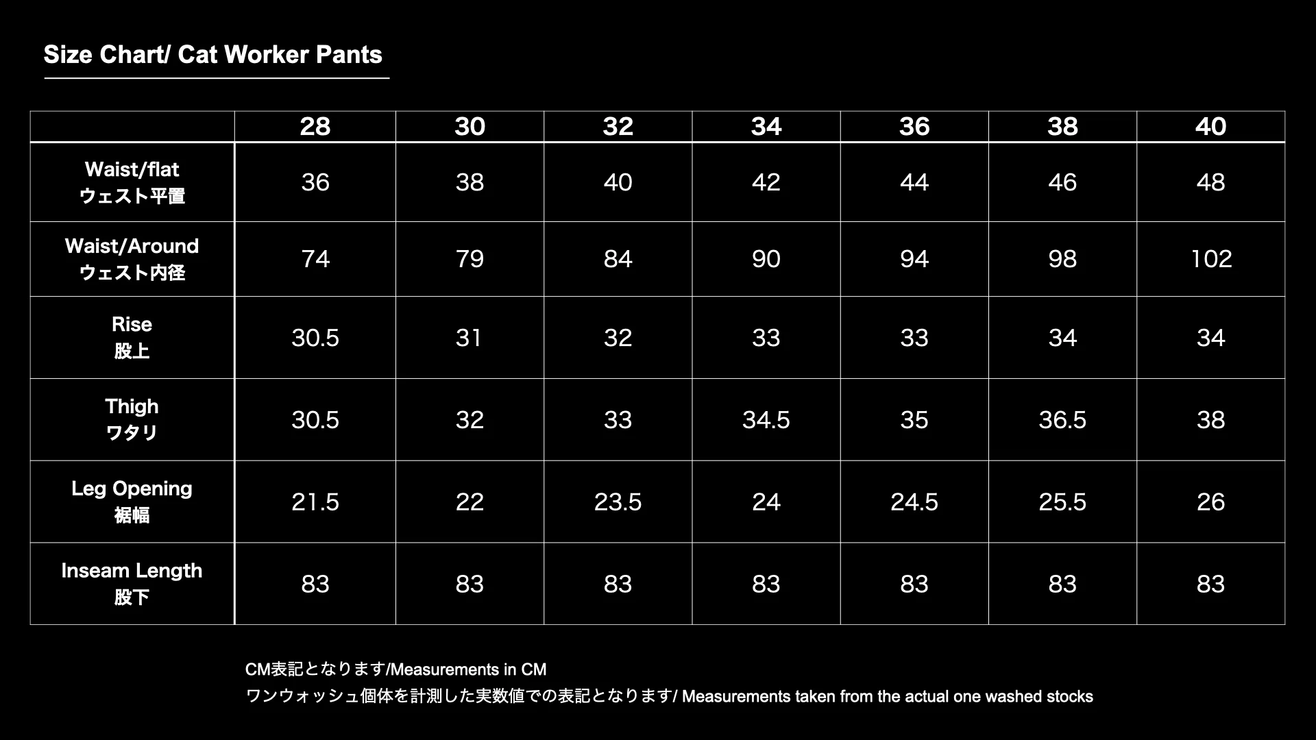 □Pre-Order□ Cat Worker Pants - Image 4