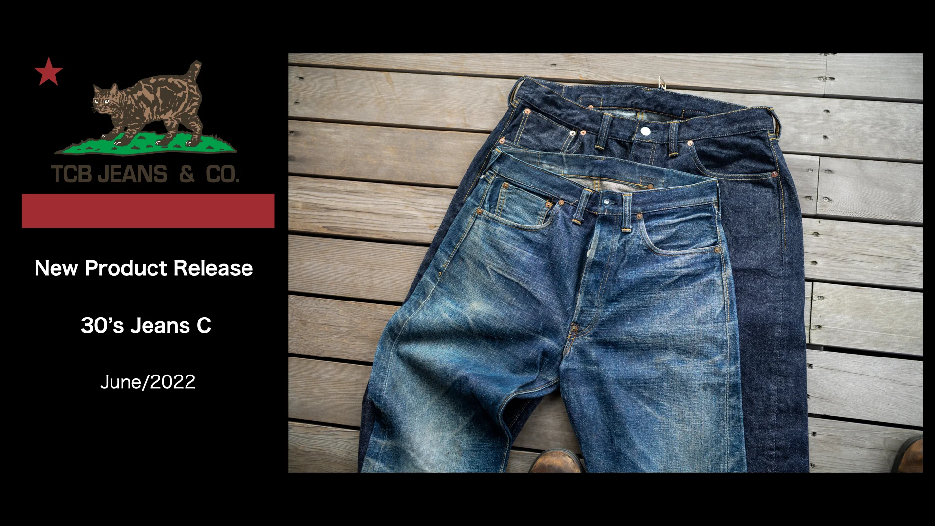 30's Jeans C 14.1oz - Image 10