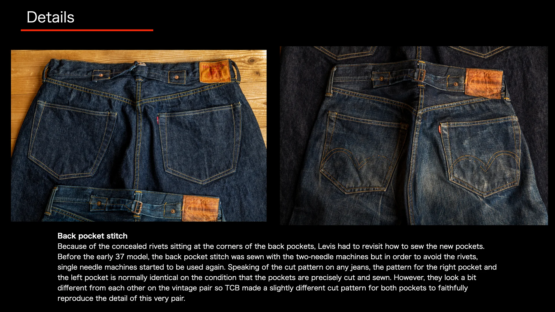 30's Jeans C 14.1oz - Image 13