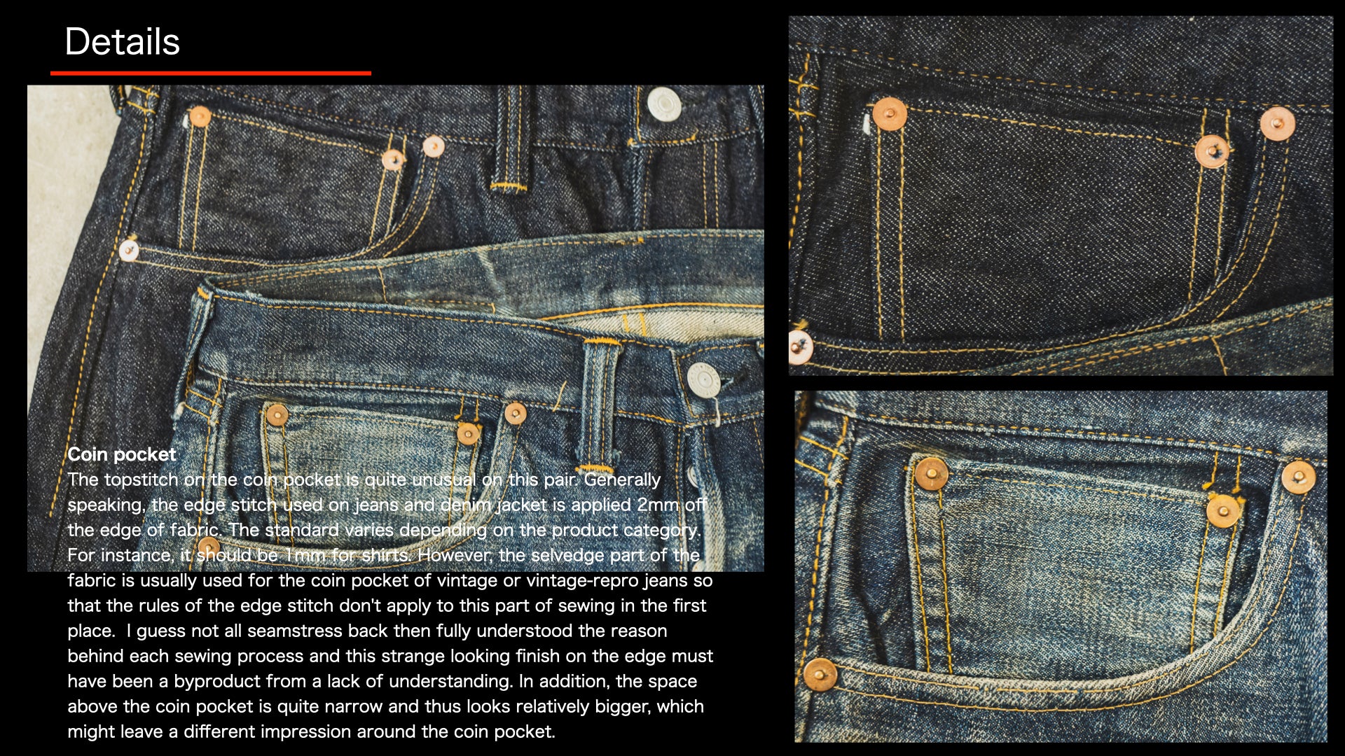 30's Jeans C 14.1oz - Image 15