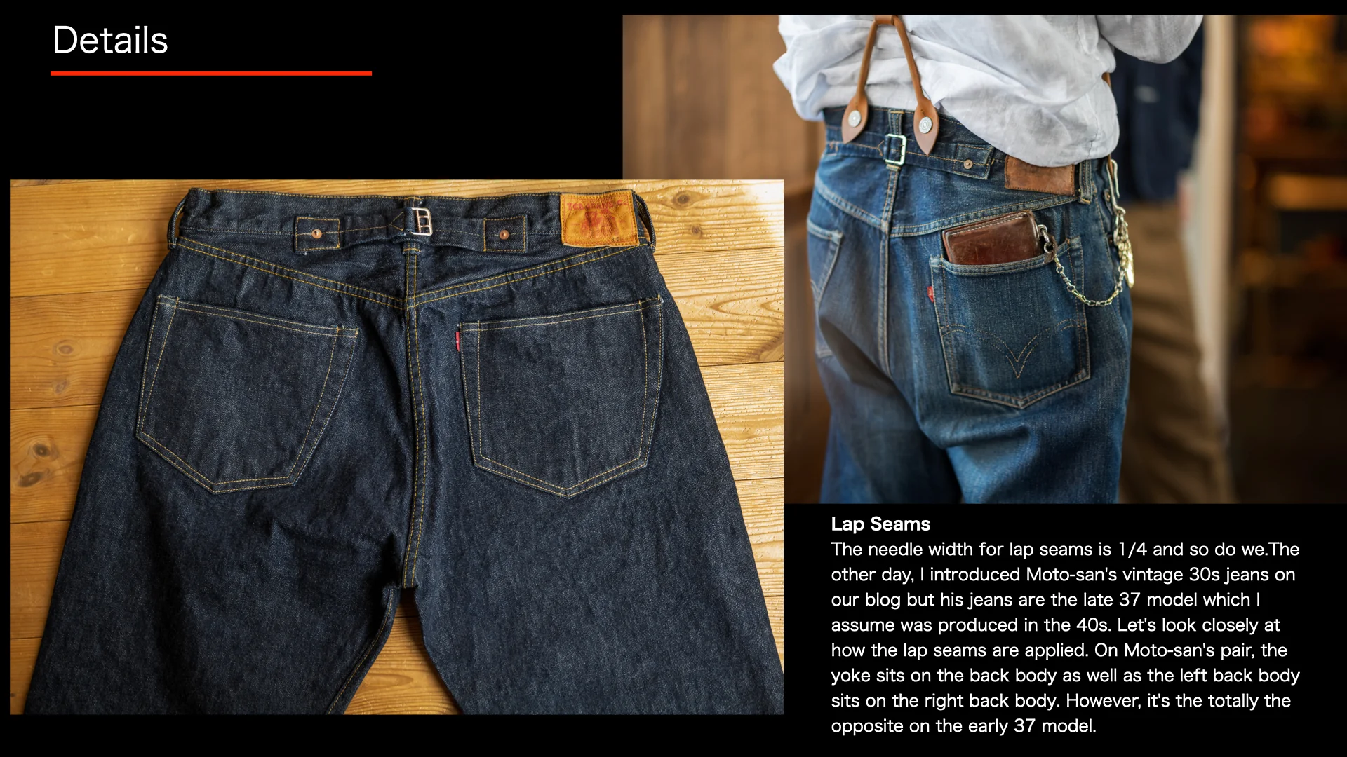 30's Jeans C 14.1oz - Image 19