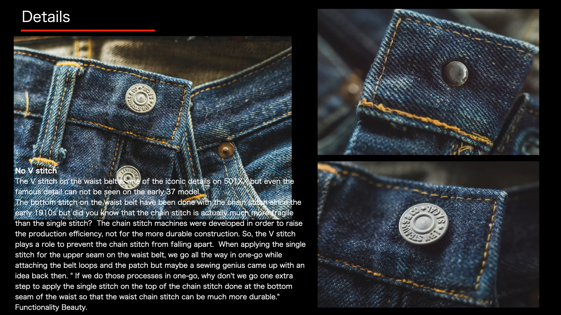 30's Jeans C 14.1oz - Image 20