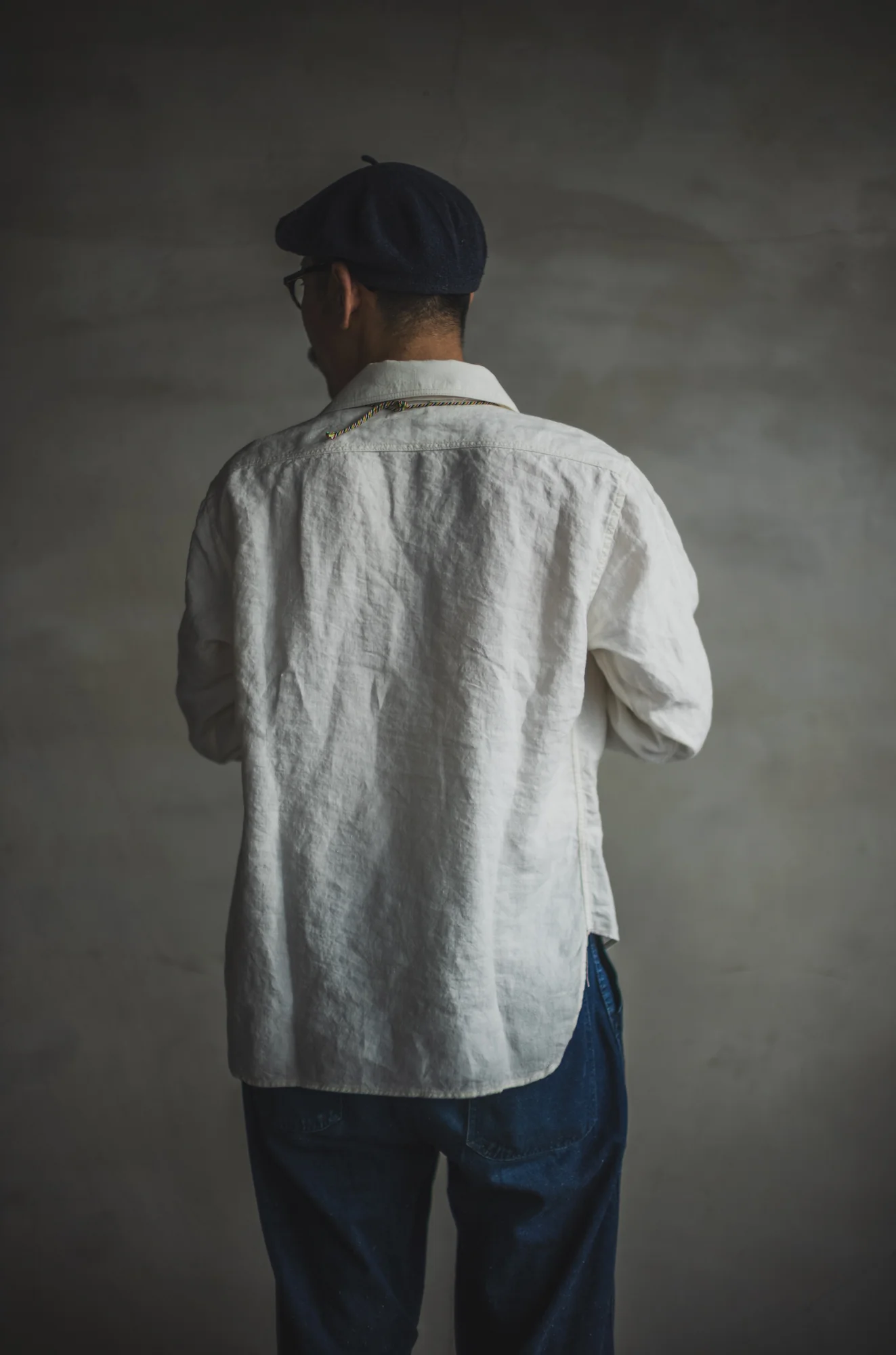Detachable Collar Work Shirt - Image 9