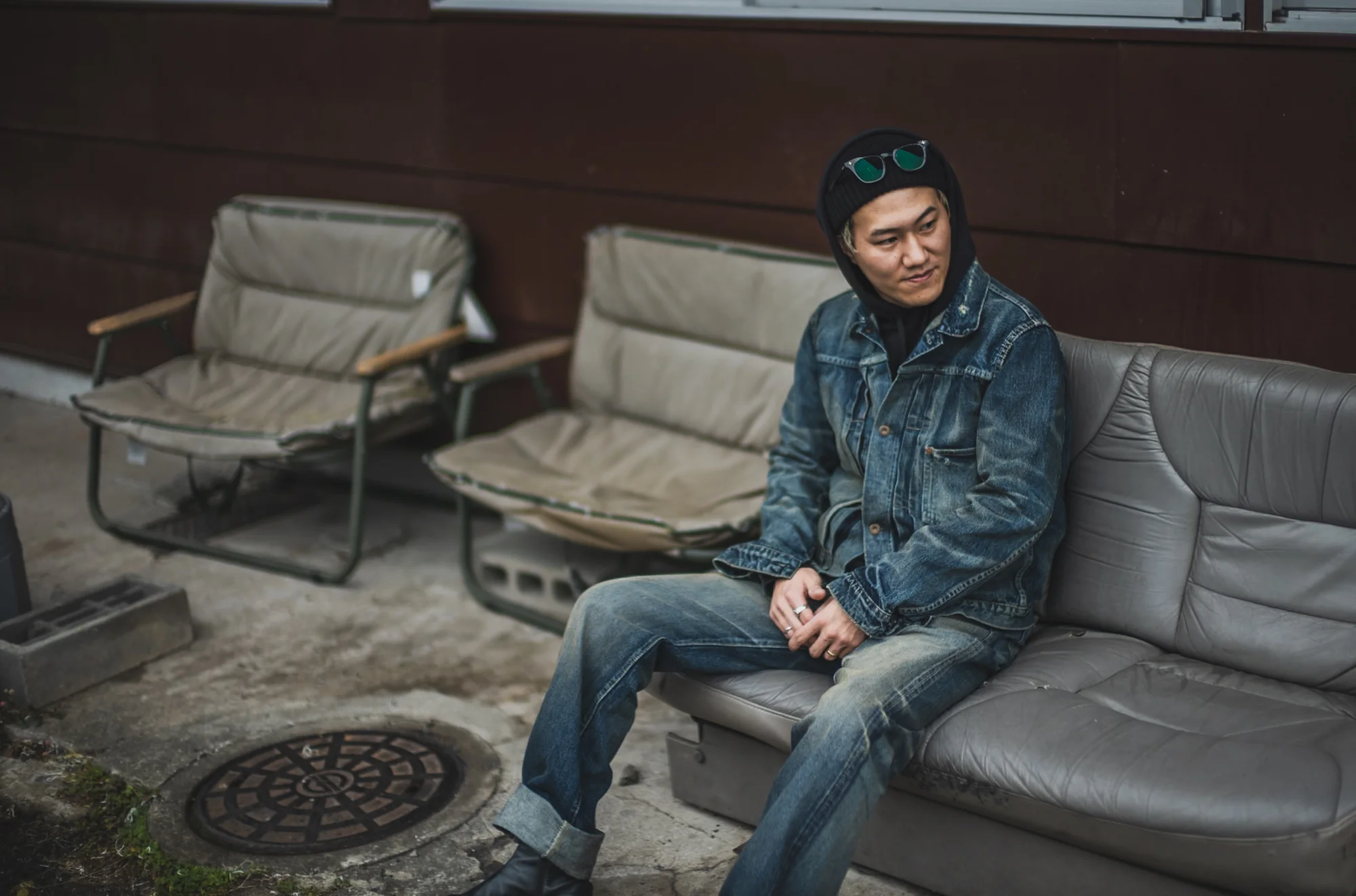 【Fat Cat Records】 Faded S40's Jeans 14oz - Image 15