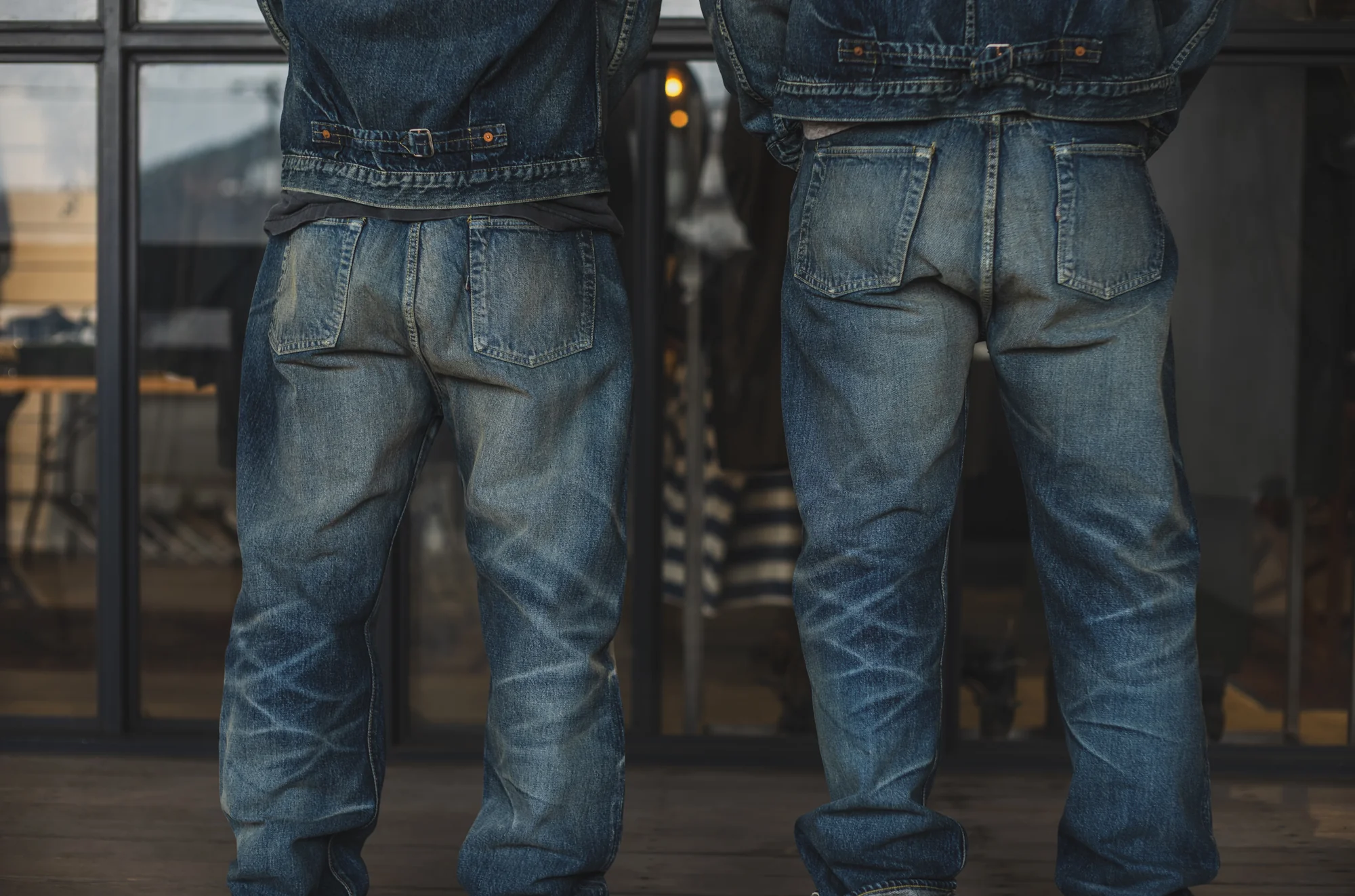 【Fat Cat Records】 Faded S40's Jeans 14oz - Image 17