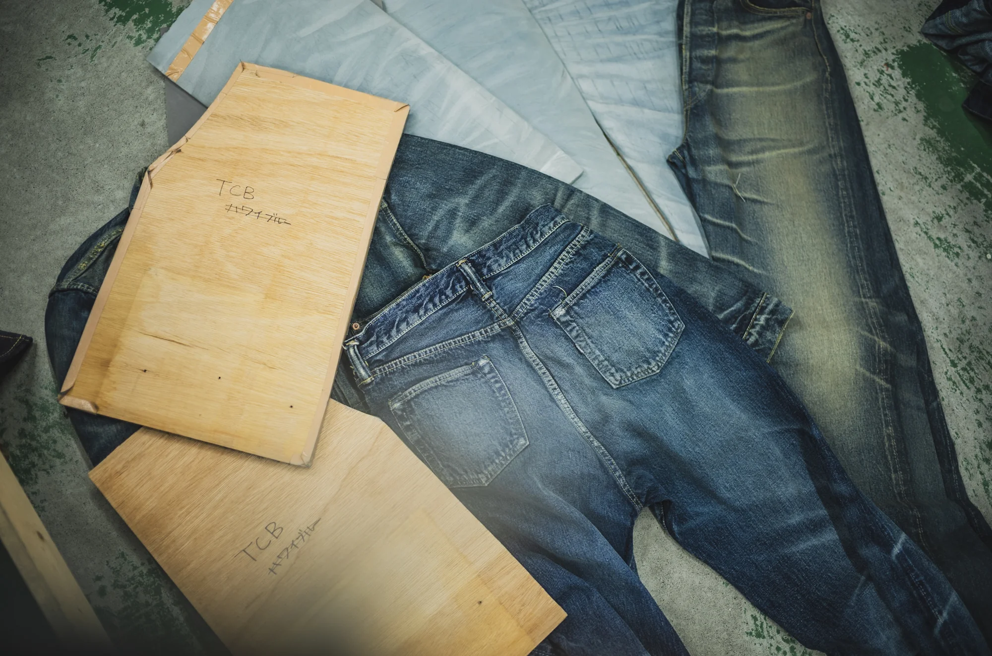 【Fat Cat Records】 Faded S40's Jeans 14oz - Image 24