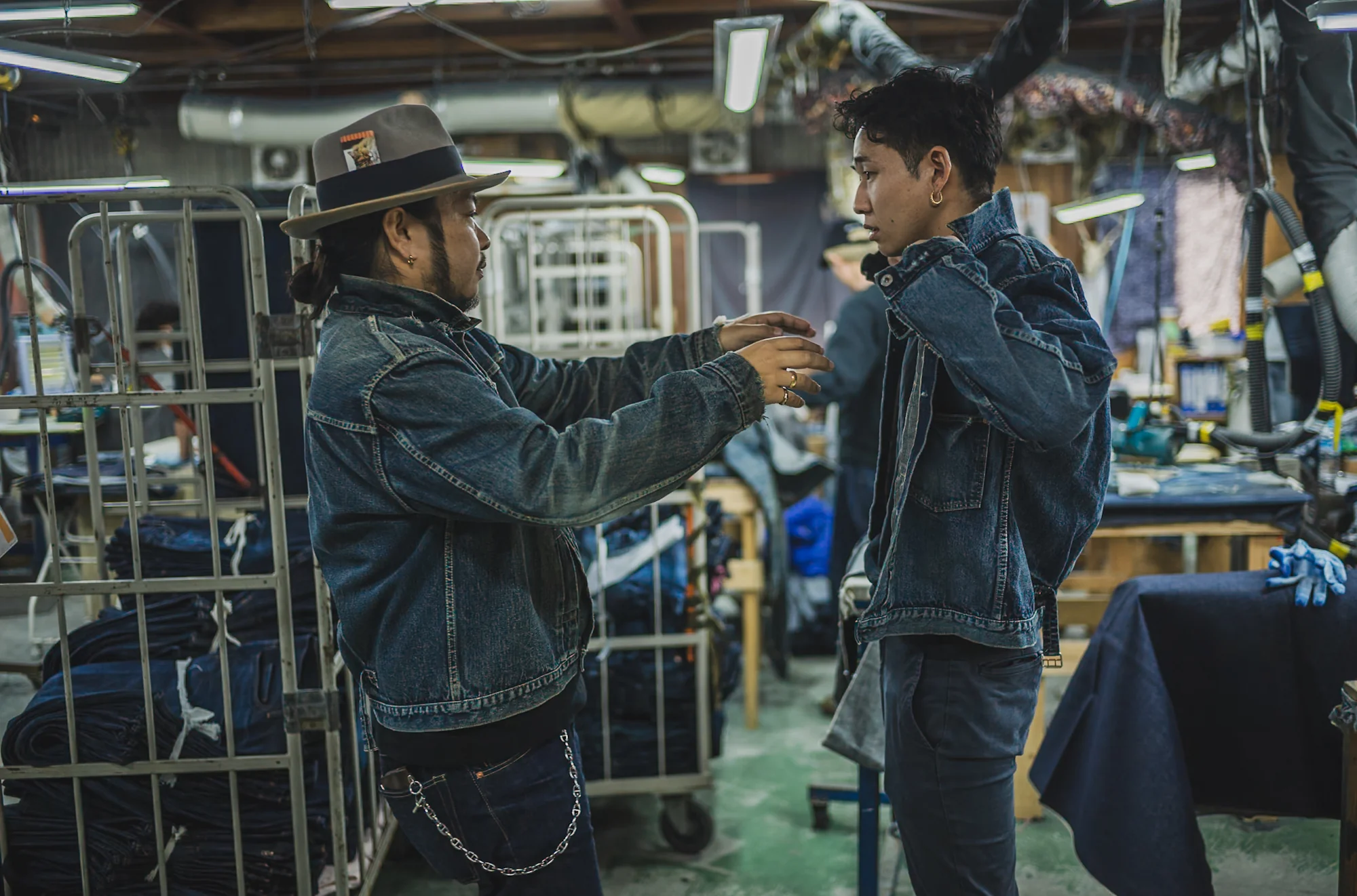 【Fat Cat Records】 Faded S40's Jeans 14oz - Image 26
