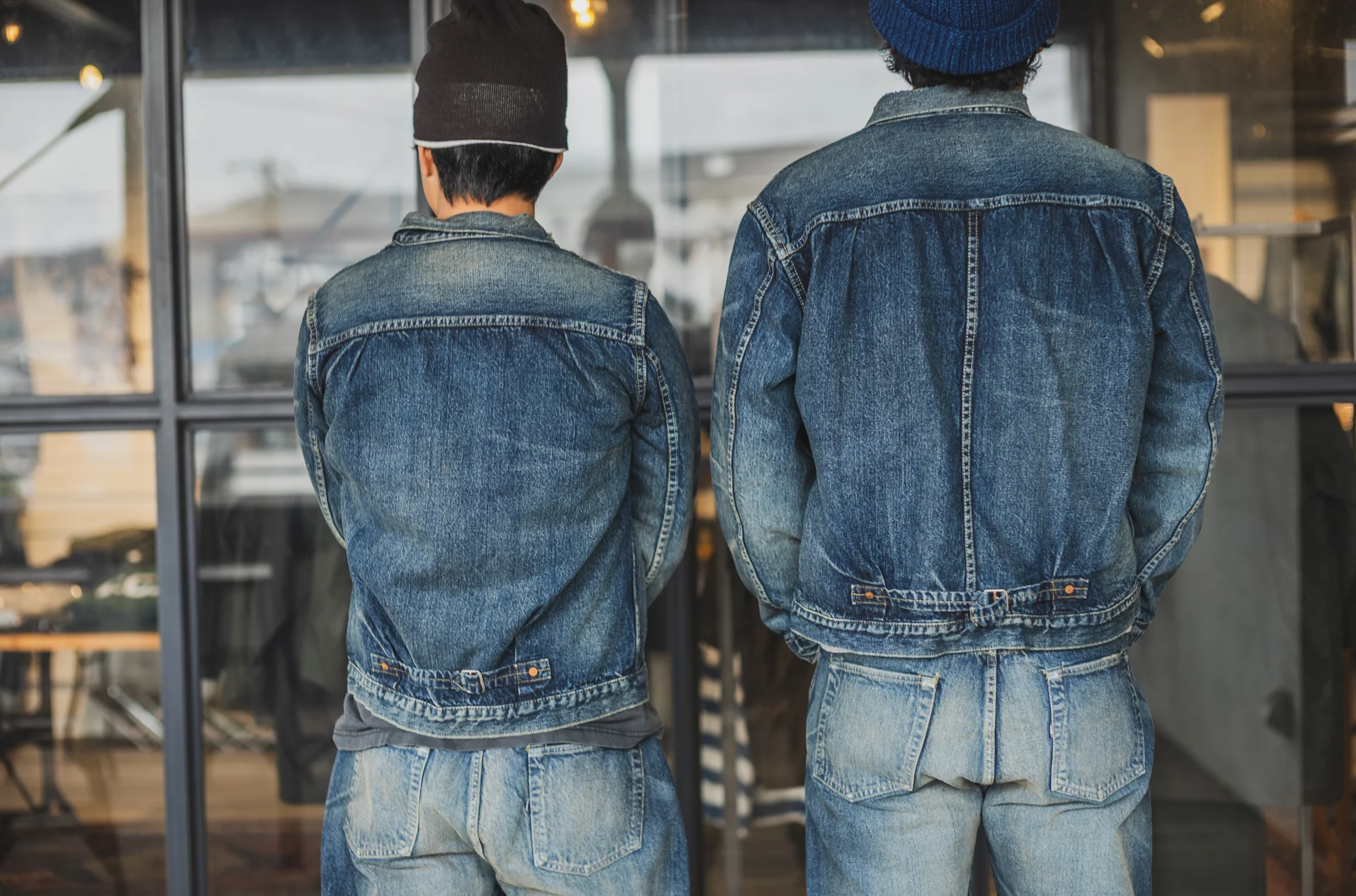 【Fat Cats Records】Faded S40's Jacket 14oz - Image 26