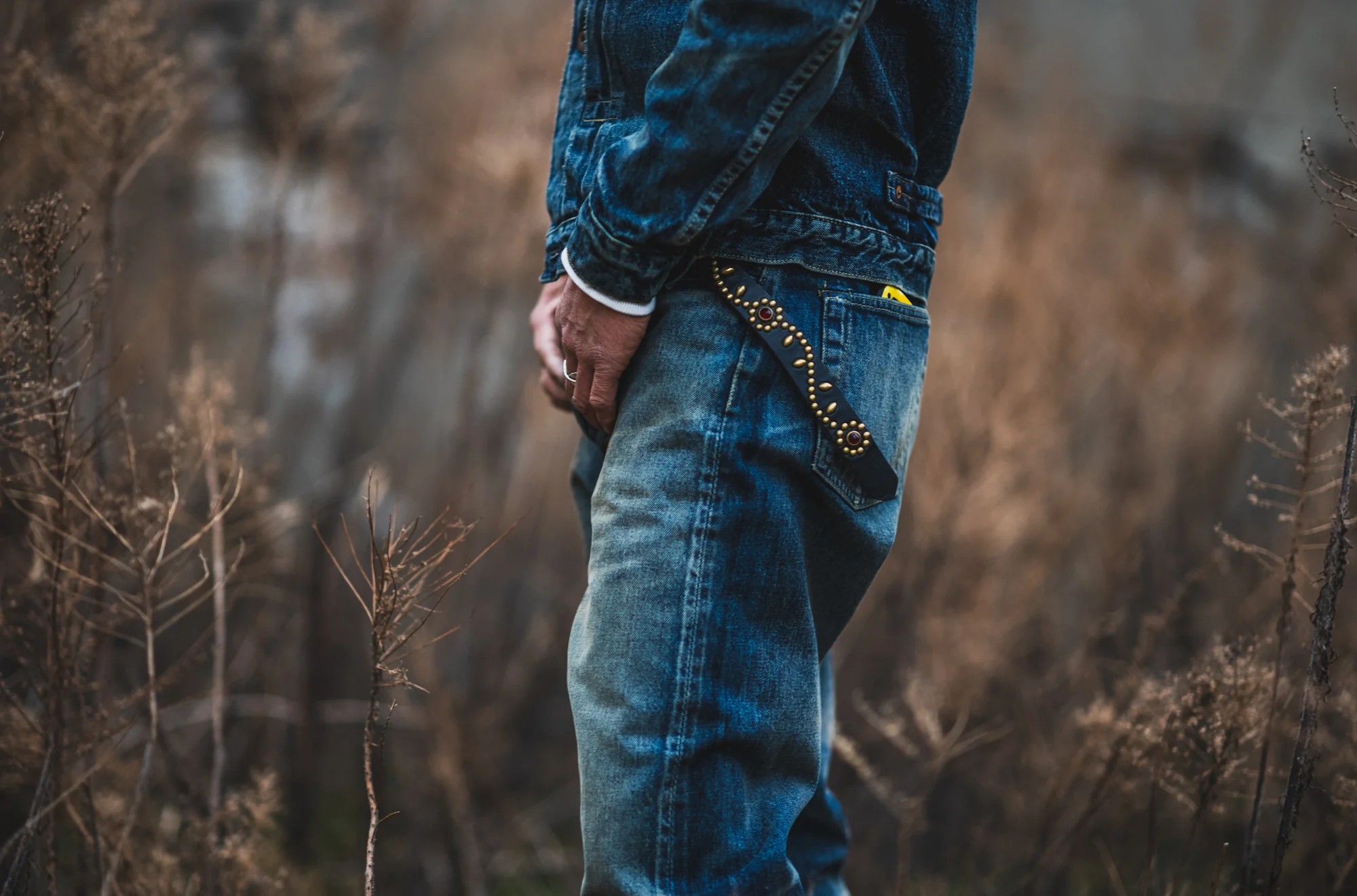 【Fat Cat Records】 Faded S40's Jeans 14oz - Image 7
