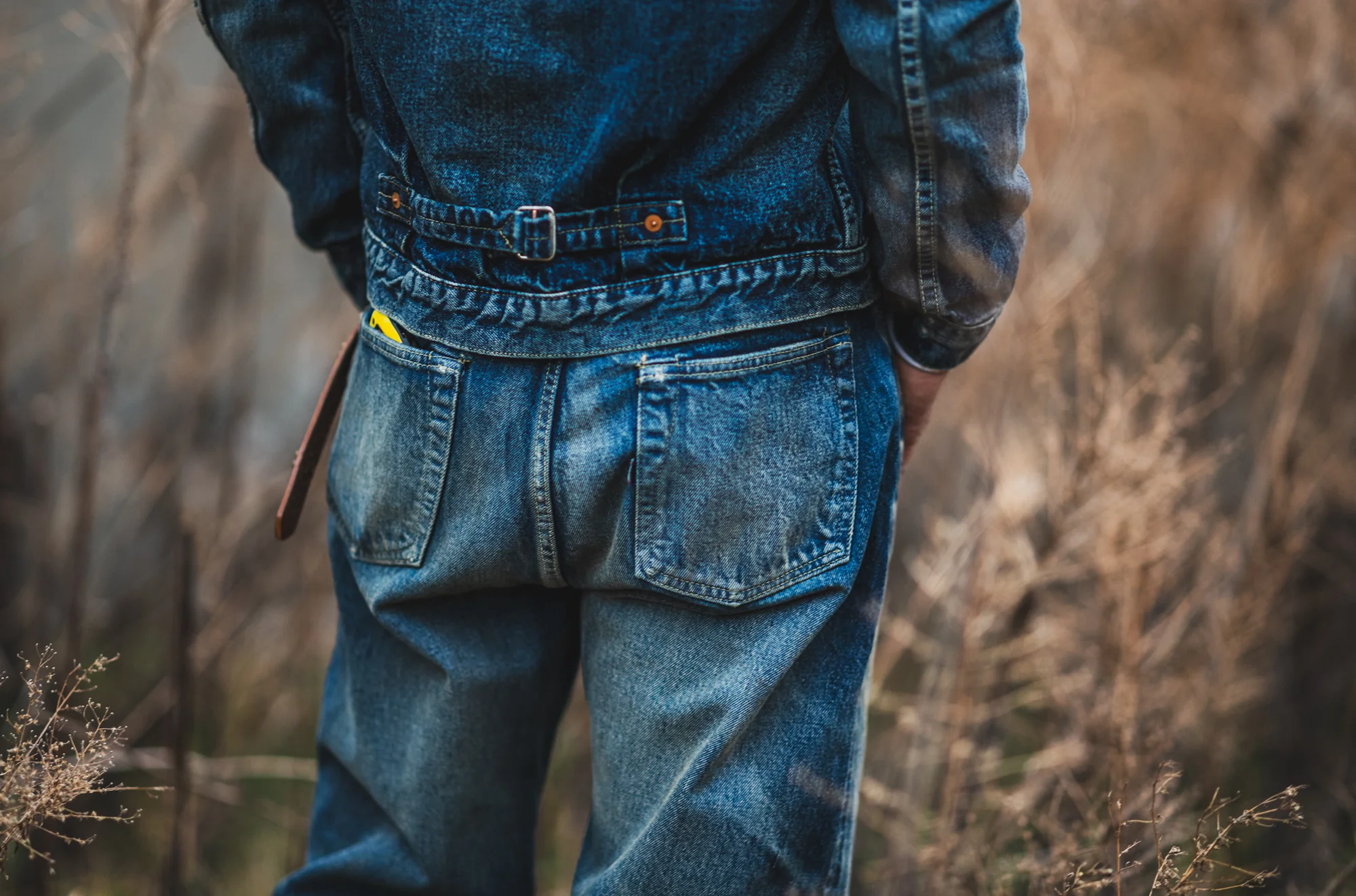 【Fat Cat Records】 Faded S40's Jeans 14oz - Image 8