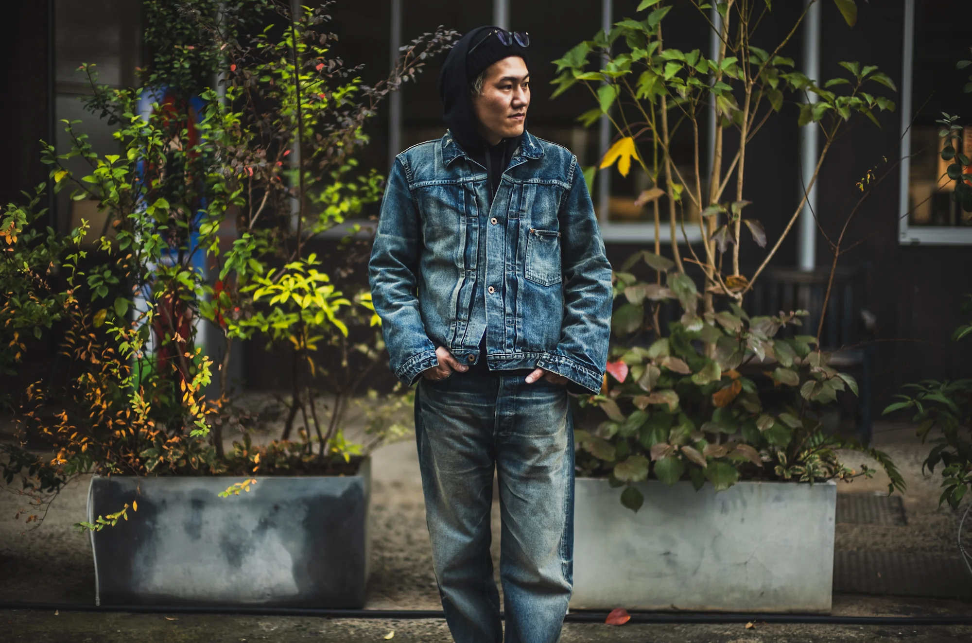【Fat Cat Records】 Faded S40's Jeans 14oz - Image 9