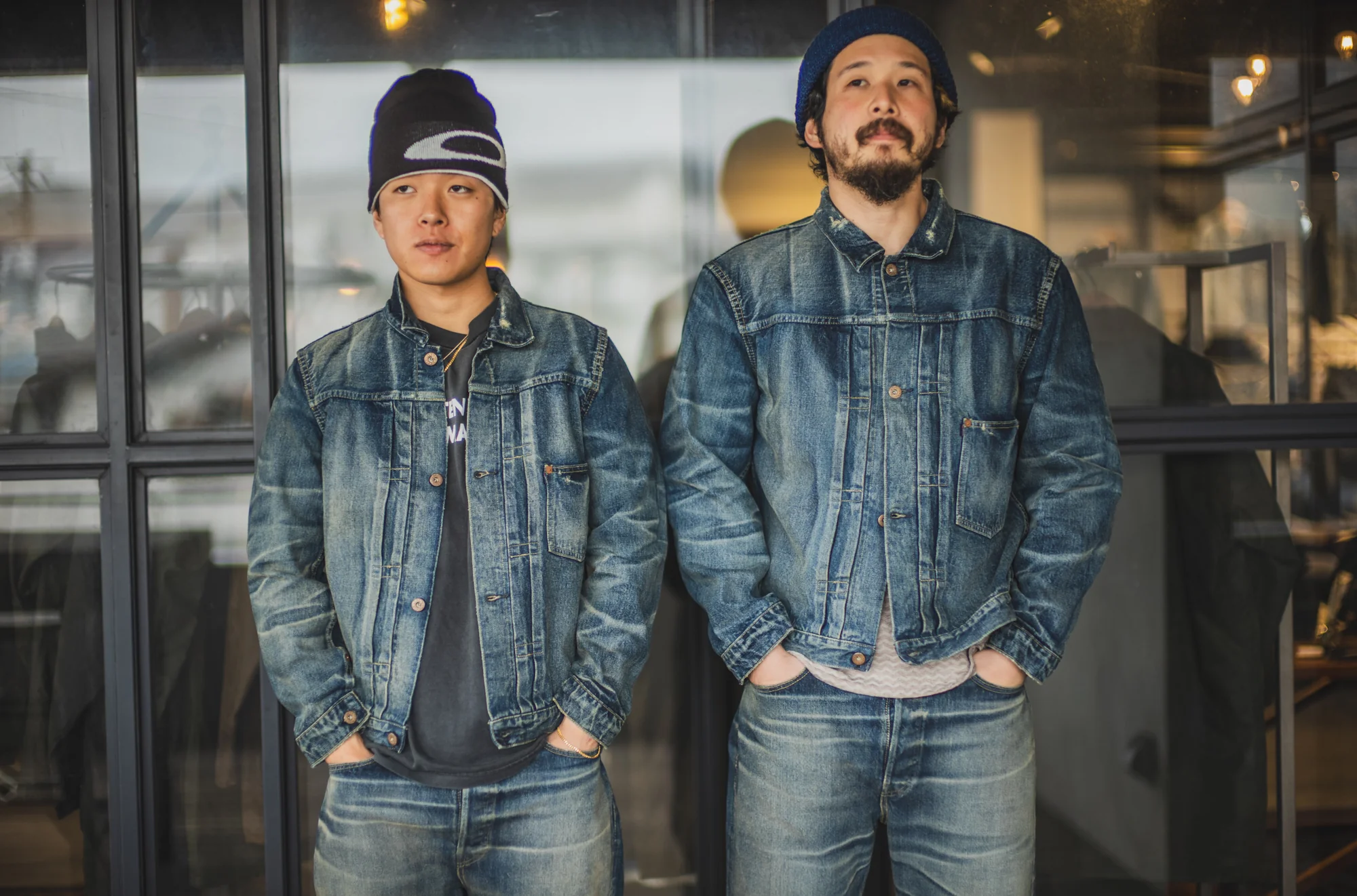 【Fat Cats Records】Faded S40's Jacket 14oz - Image 25