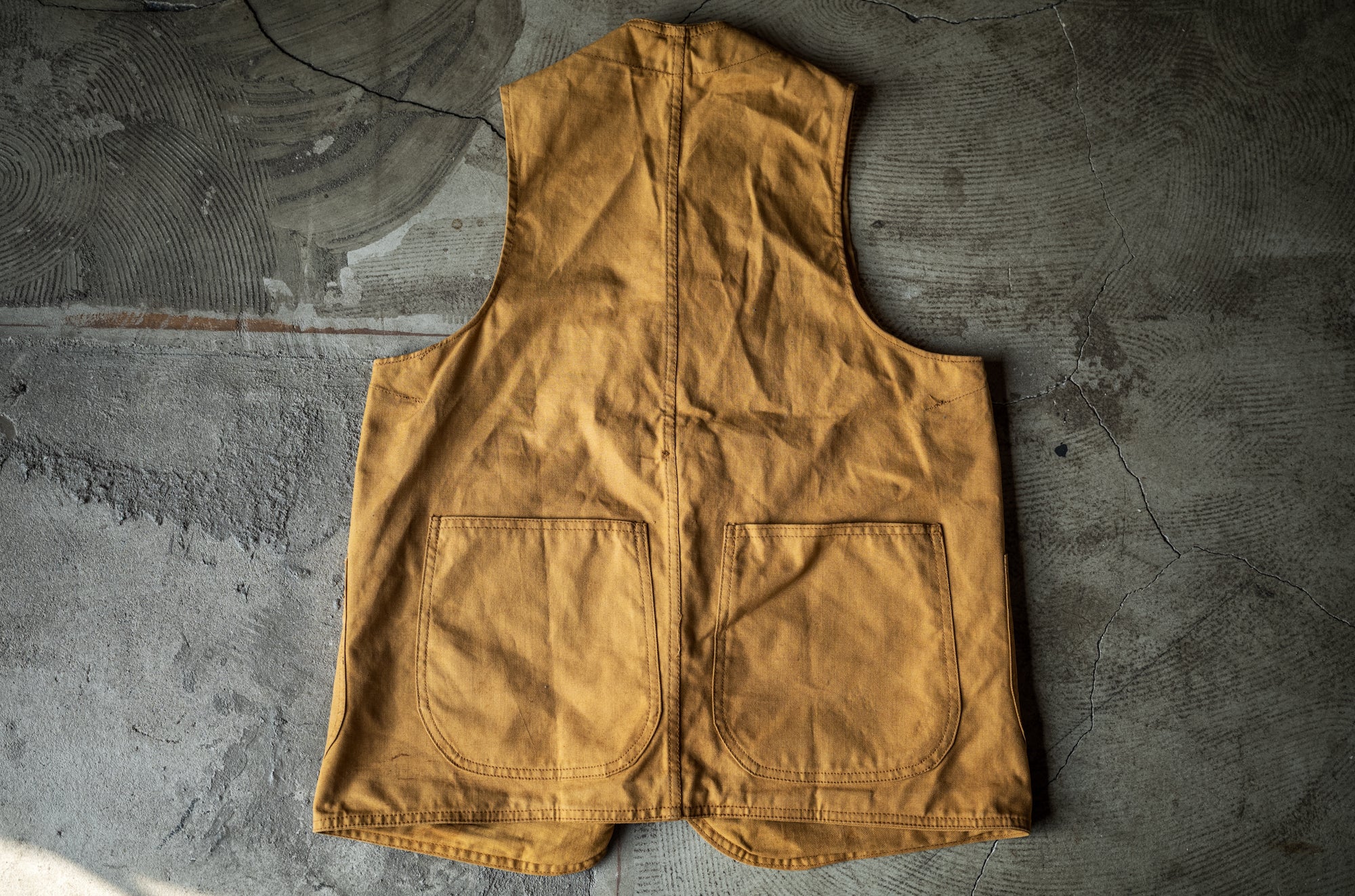 Huntsman Vest Neppy Green Herringbone - Image 14