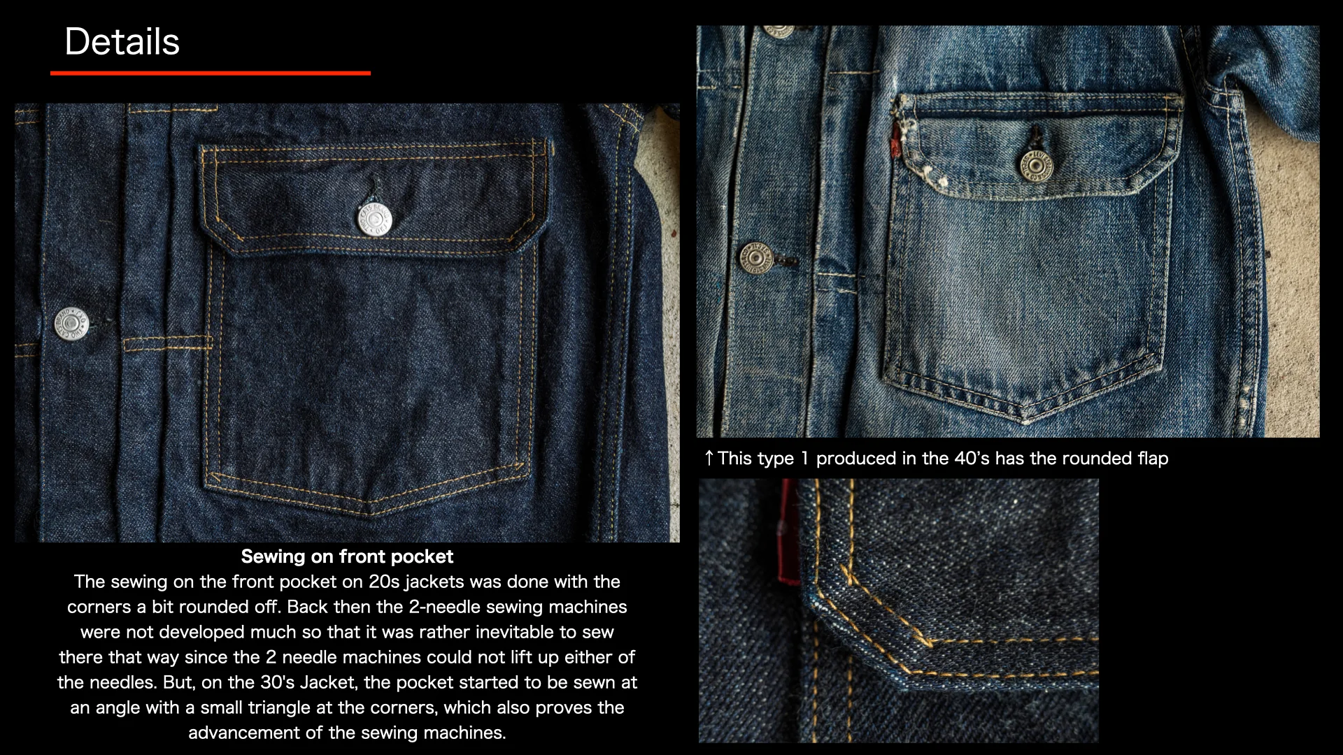 30's Jacket 14.1oz - Image 4