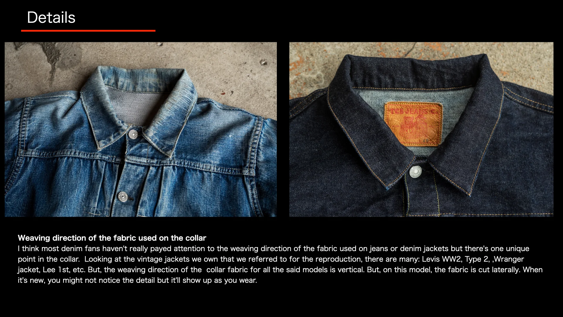 30's Jacket 14.1oz - Image 8