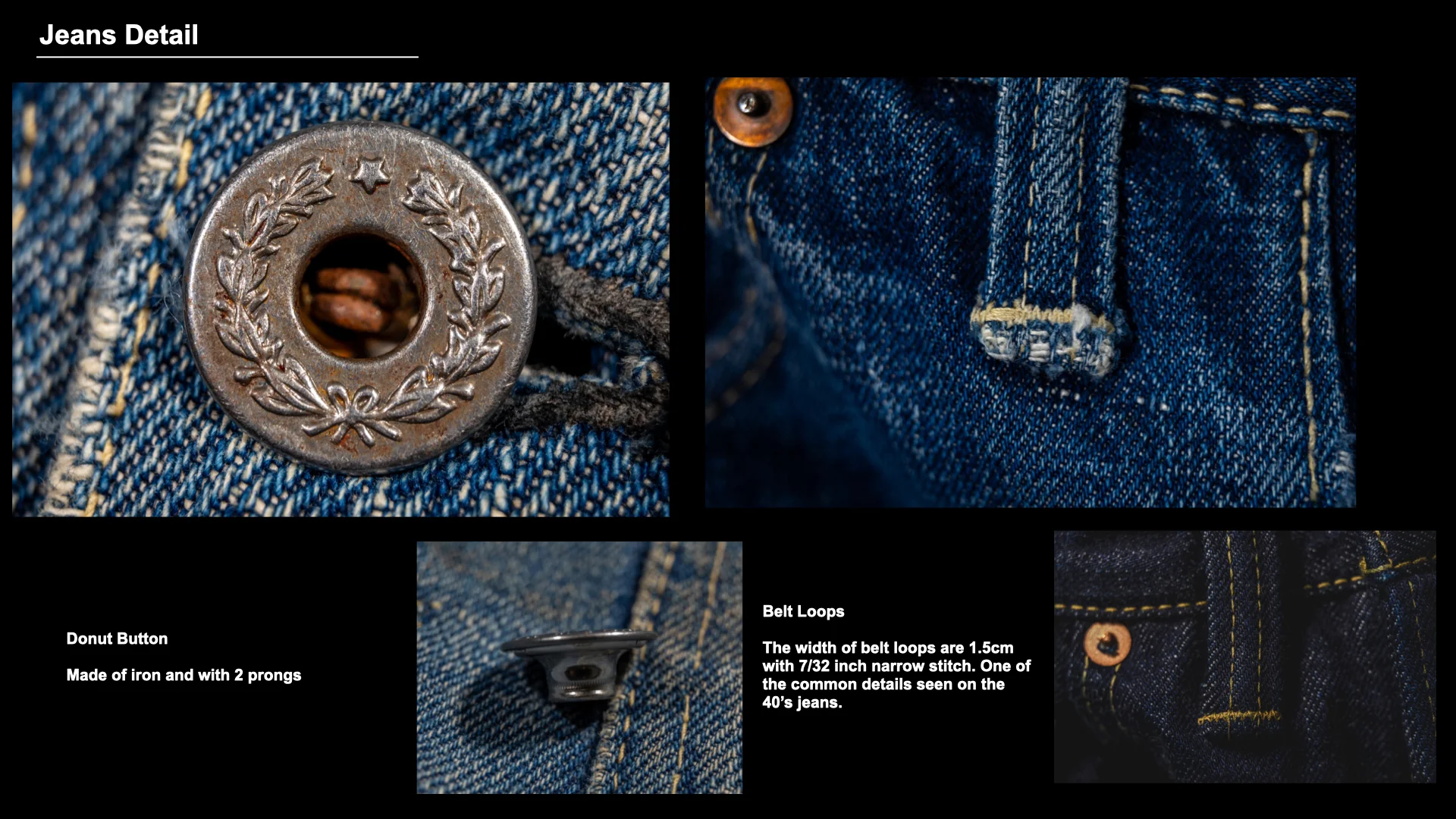 Late S40's Jacket 13.5oz - Image 11