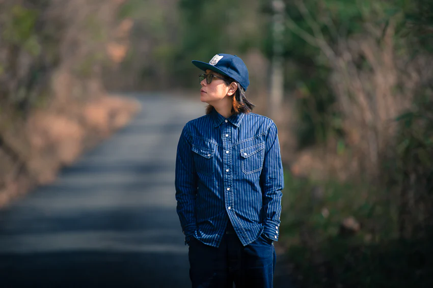 Ranchman Shirt Blue Wabash - Image 5