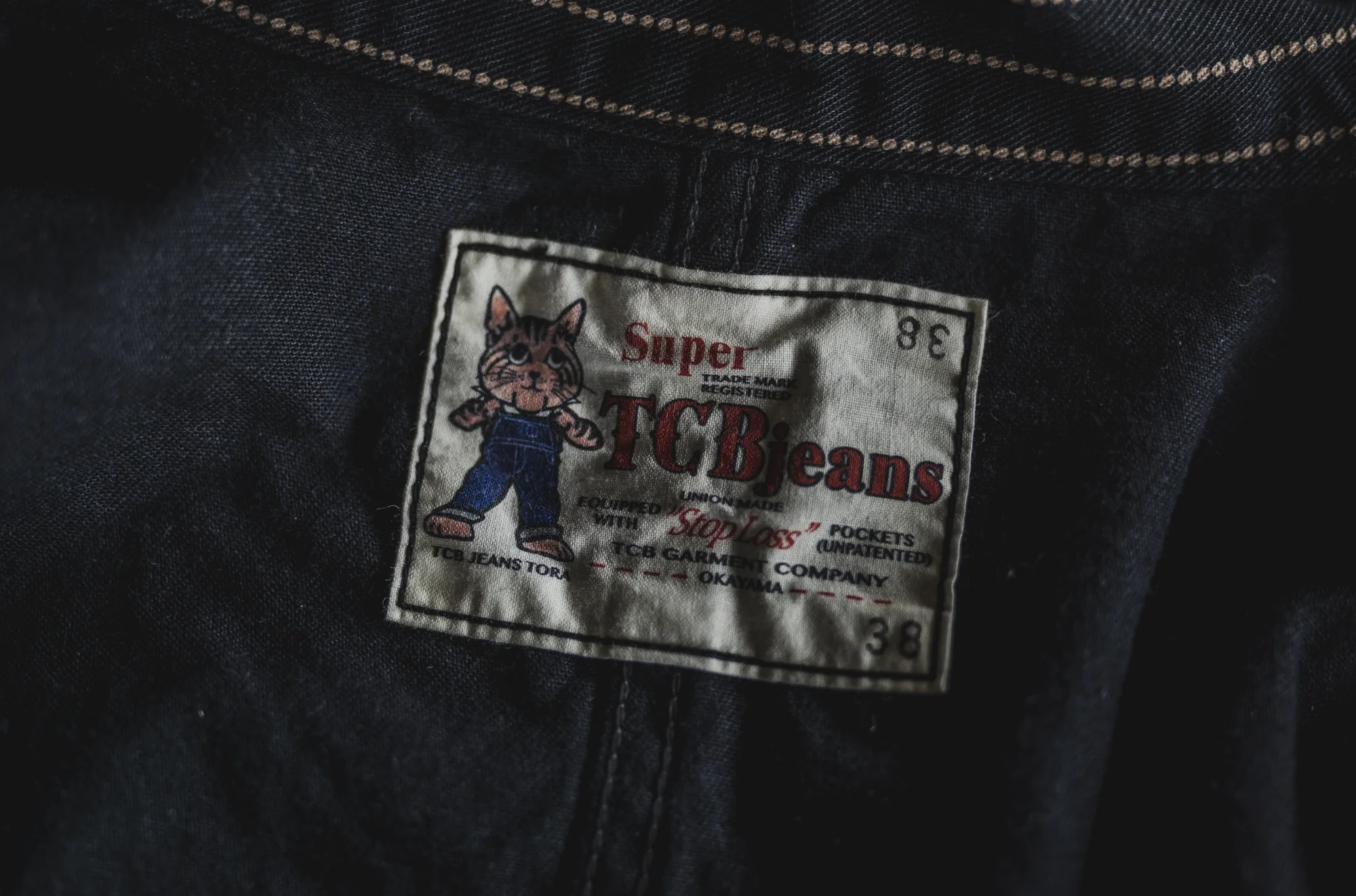 Tabby's Coat 10oz Black Wabash - Image 8