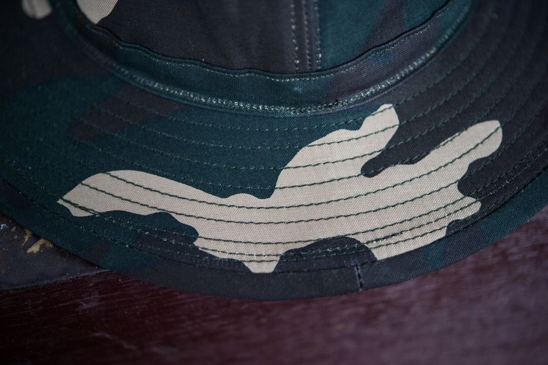 30's Hat Woodland Camo/ One-Wash - Image 3