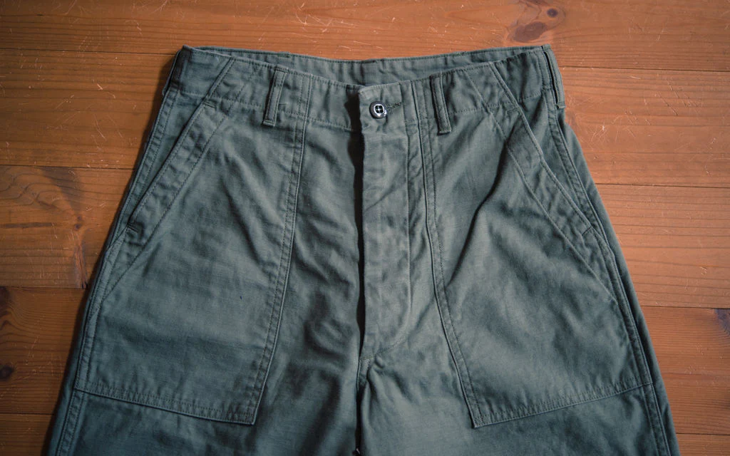 50's Baker Pants Olive - Image 3
