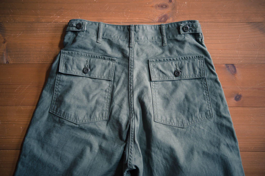 50's Baker Pants Olive - Image 4