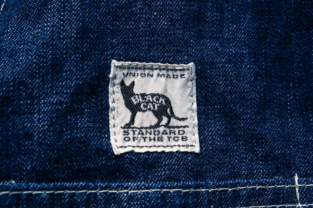Black Cat Jacket Denim 10oz/ One-Wash - Image 5
