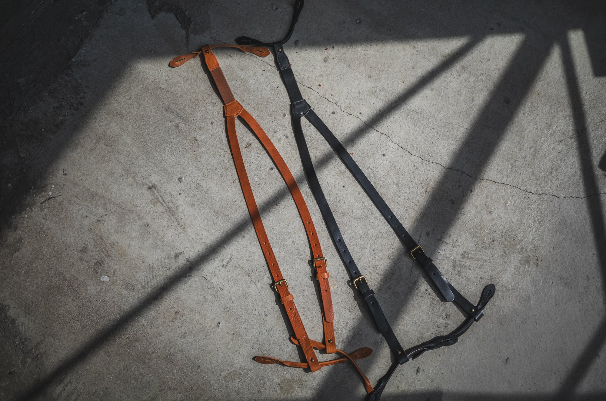 TCB Leather Suspenders - Image 2