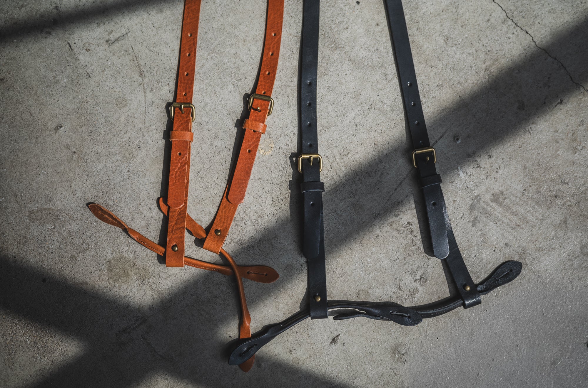 TCB Leather Suspenders - Image 5
