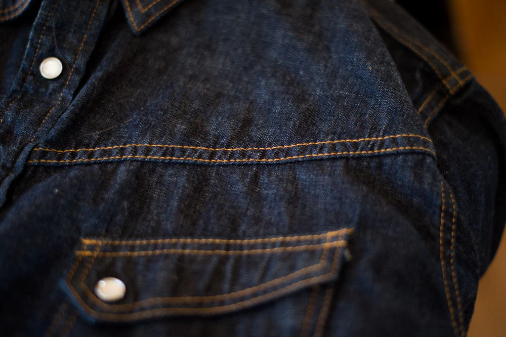 TCB RANCHMAN Shirt DENIM 8.5oz / One-Wash - Image 6