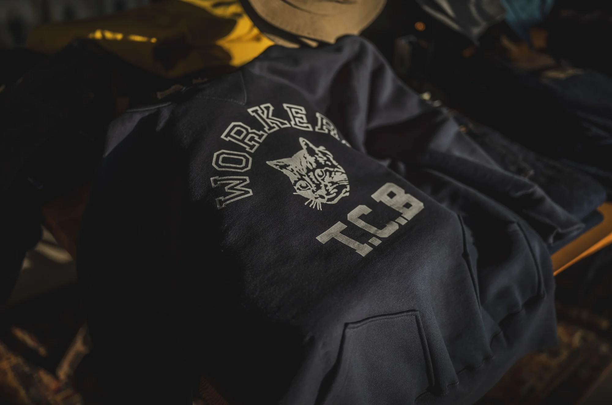 Workers & TCB. Added-on hoodie sweatshirt - Image 12