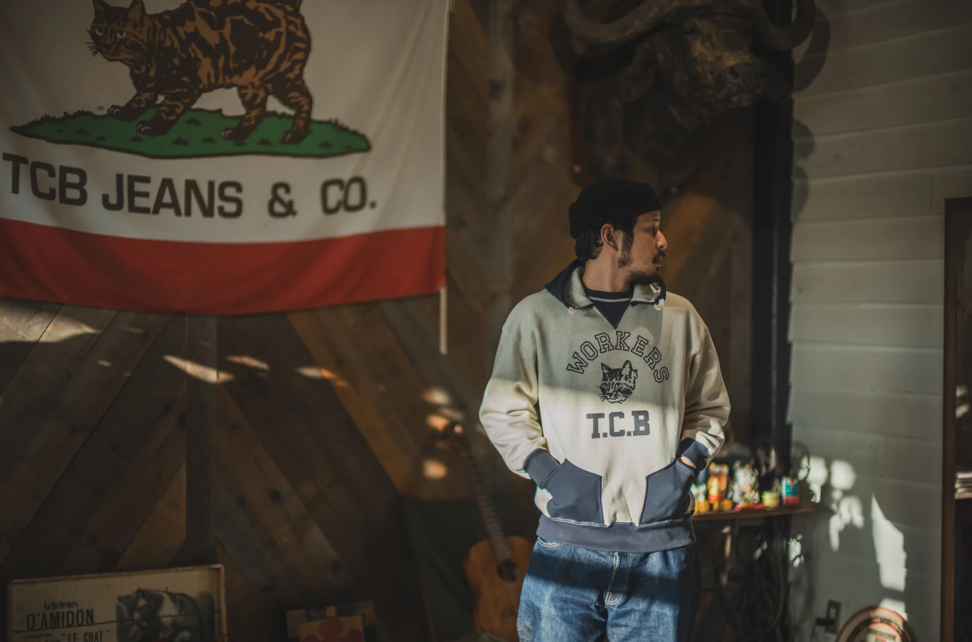 Workers & TCB. Added-on hoodie sweatshirt - Image 13