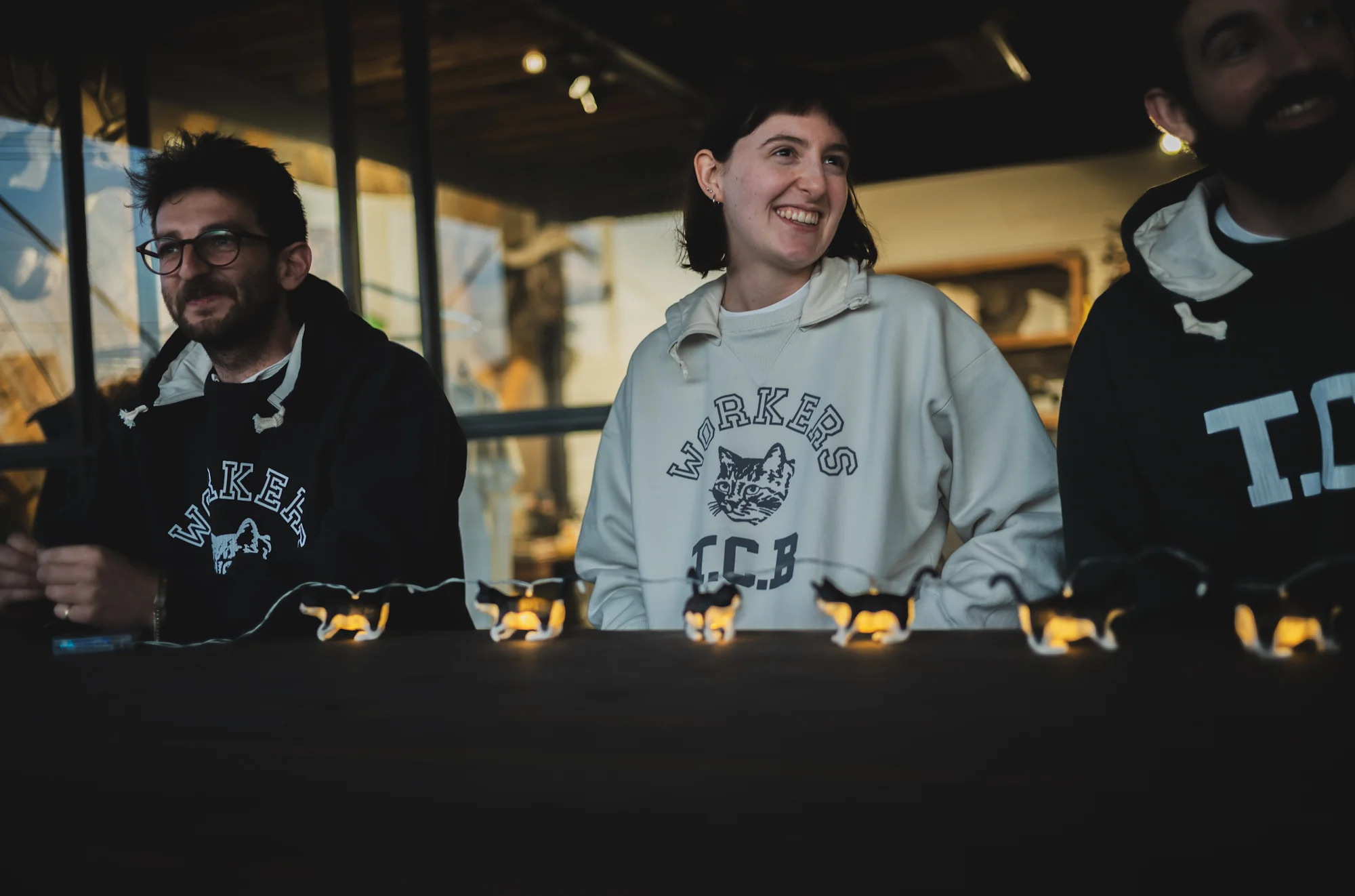 Workers & TCB. Added-on hoodie sweatshirt - Image 7