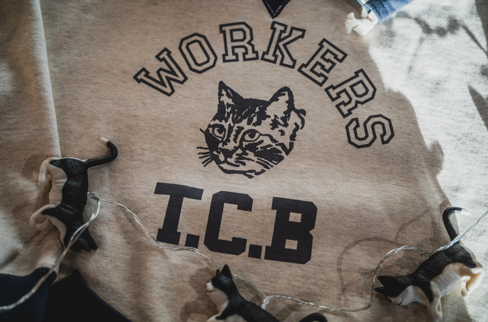 Workers & TCB. Added-on hoodie sweatshirt - Image 8